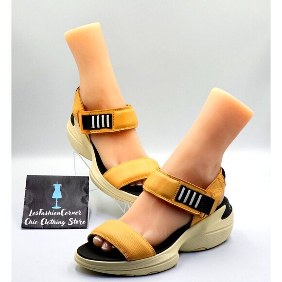 Sorel Women's Faded Spark Leather Explorer Blitz Stride Sandals Size 8 M 2470 - Picture 6 of 16